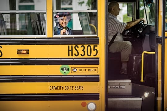 Propane Autogas School Buses on 5 Year Roll for Registrations
