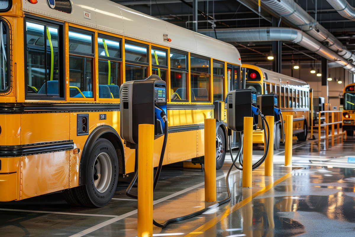 electric school bus